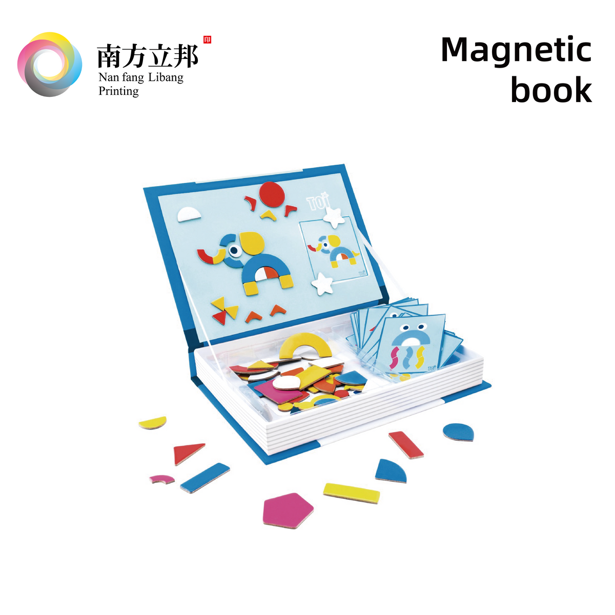 Magnetic book