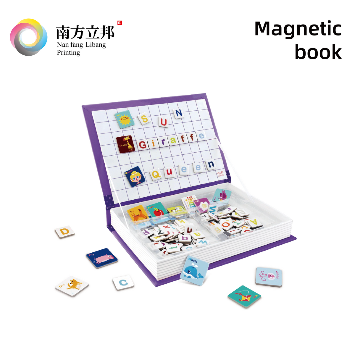 Magnetic book