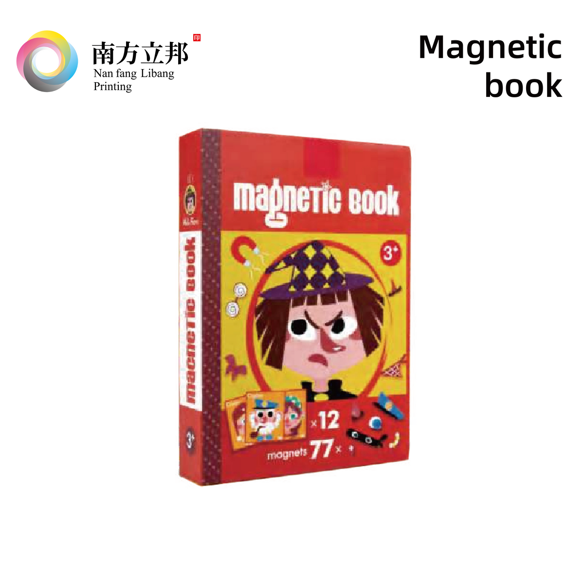 Magnetic book