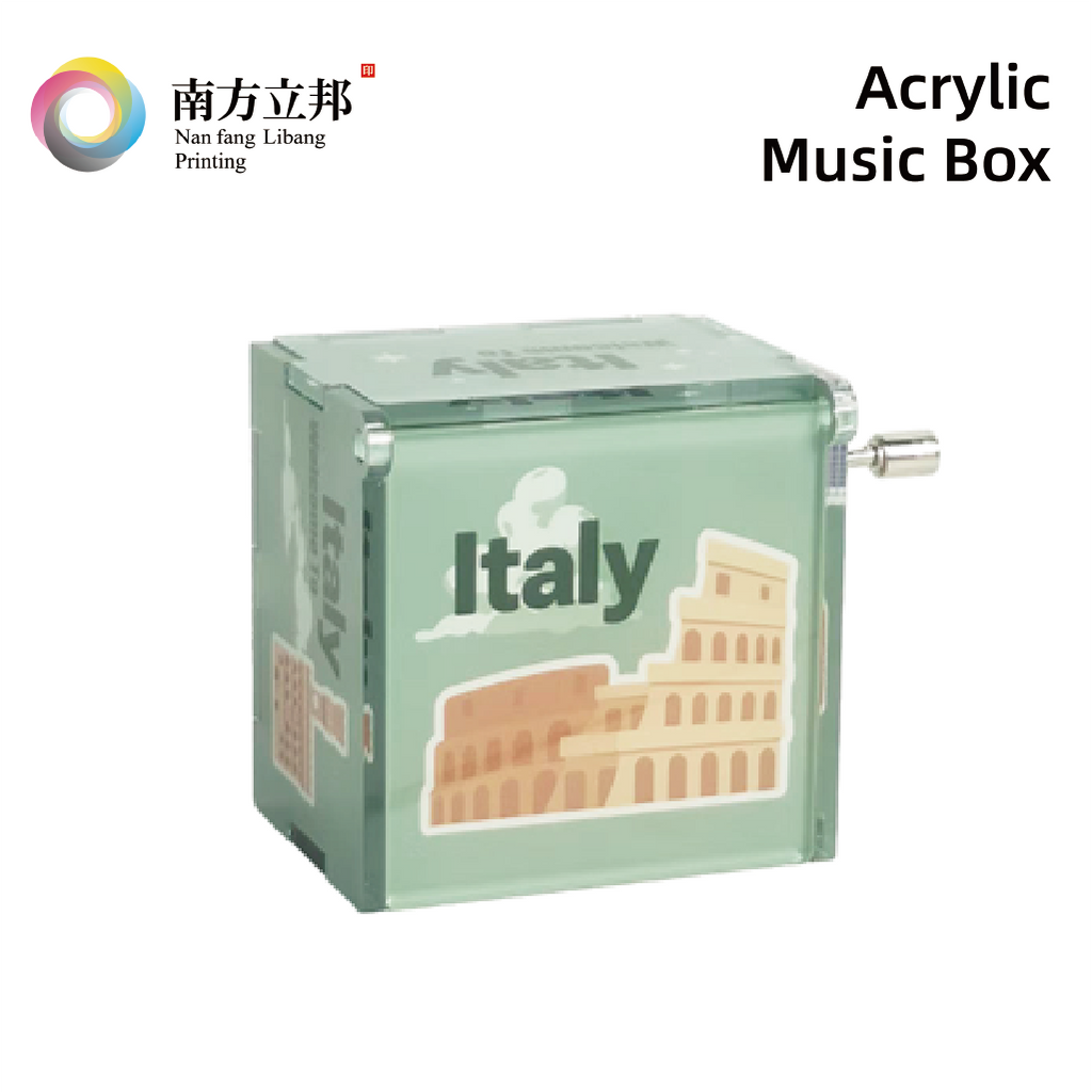 Acrylic Music Box-Travelling