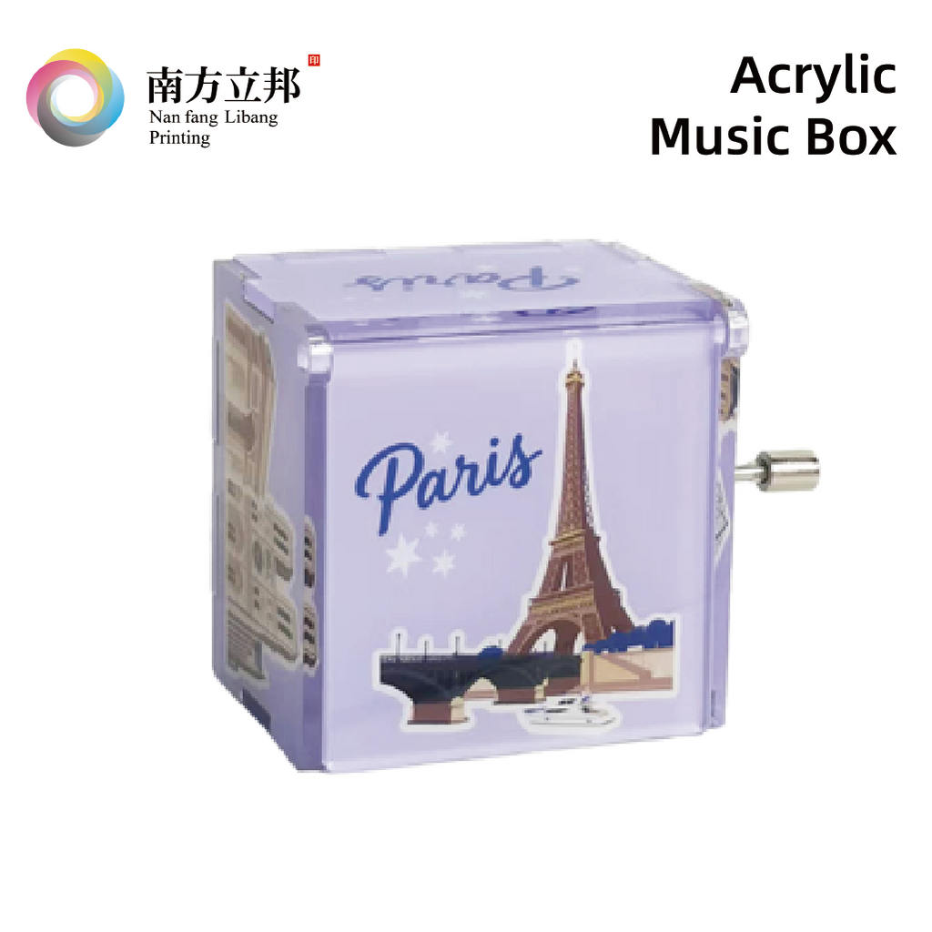Acrylic Music Box-Travelling