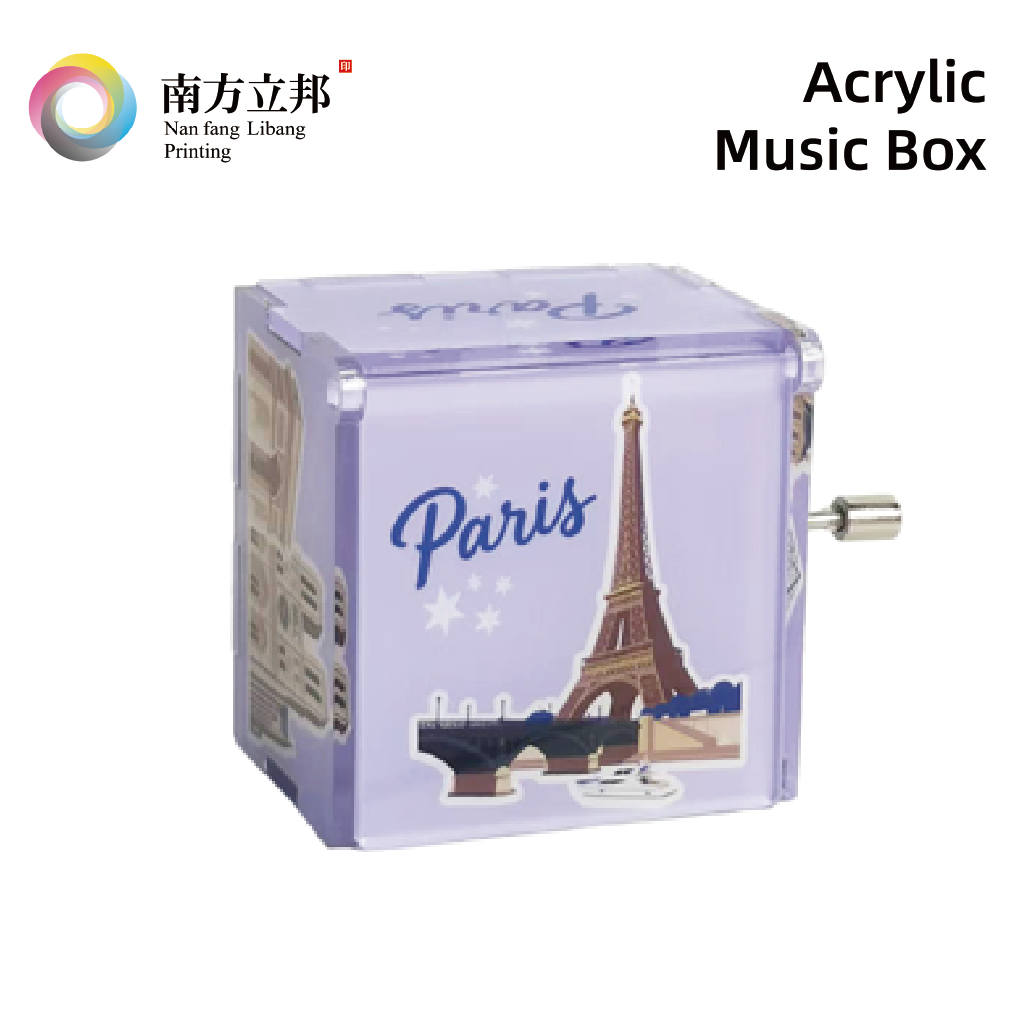 Acrylic Music Box-Travelling