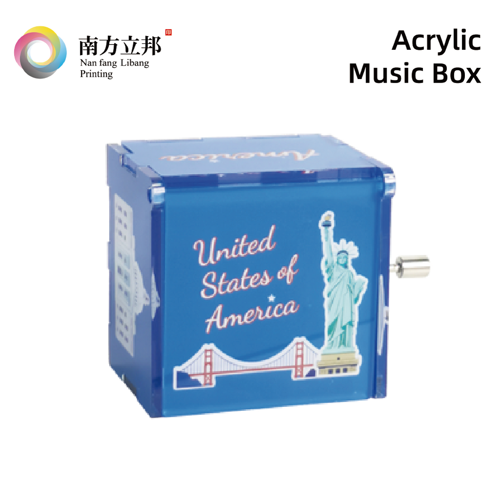 Acrylic Music Box-Travelling