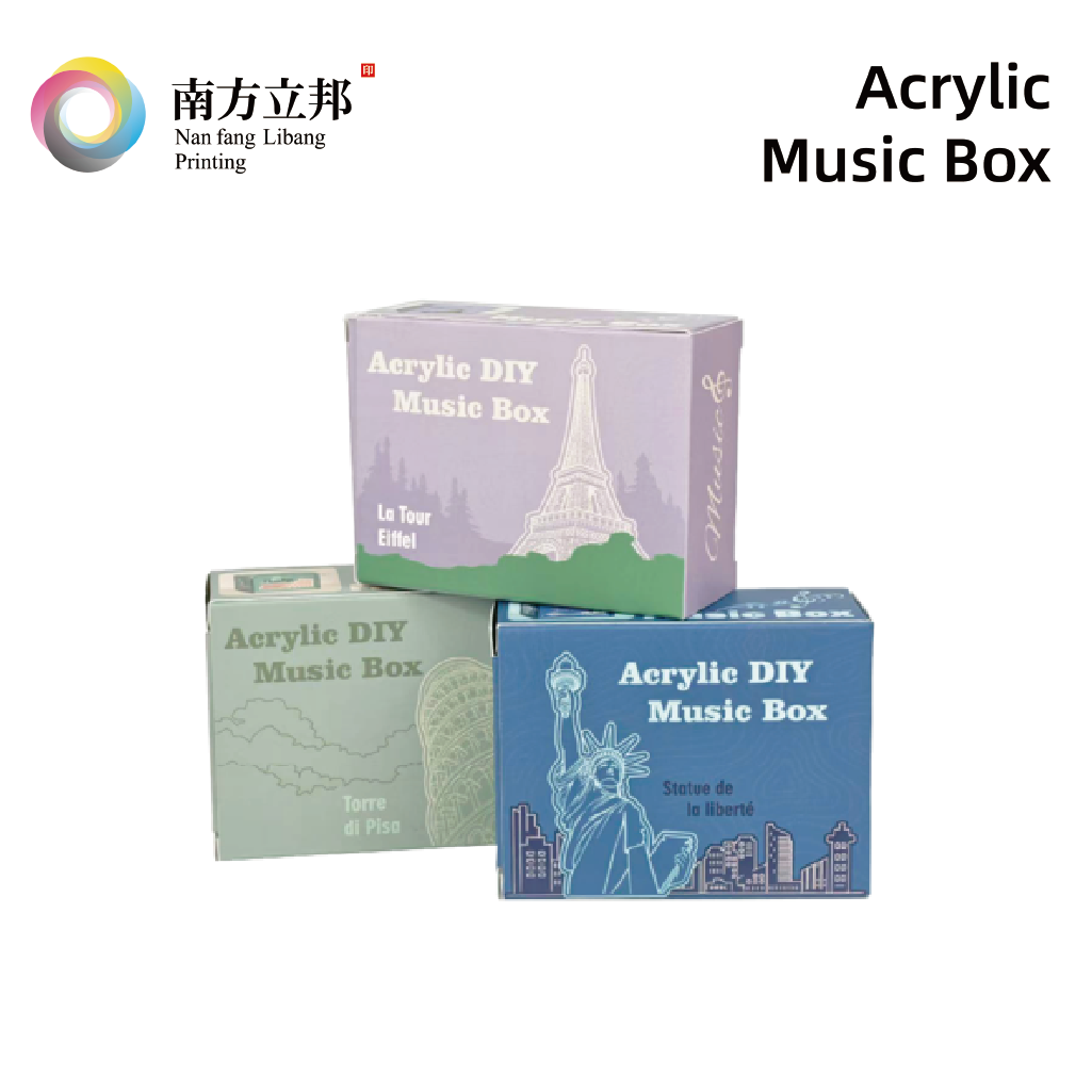 Acrylic Music Box-Travelling