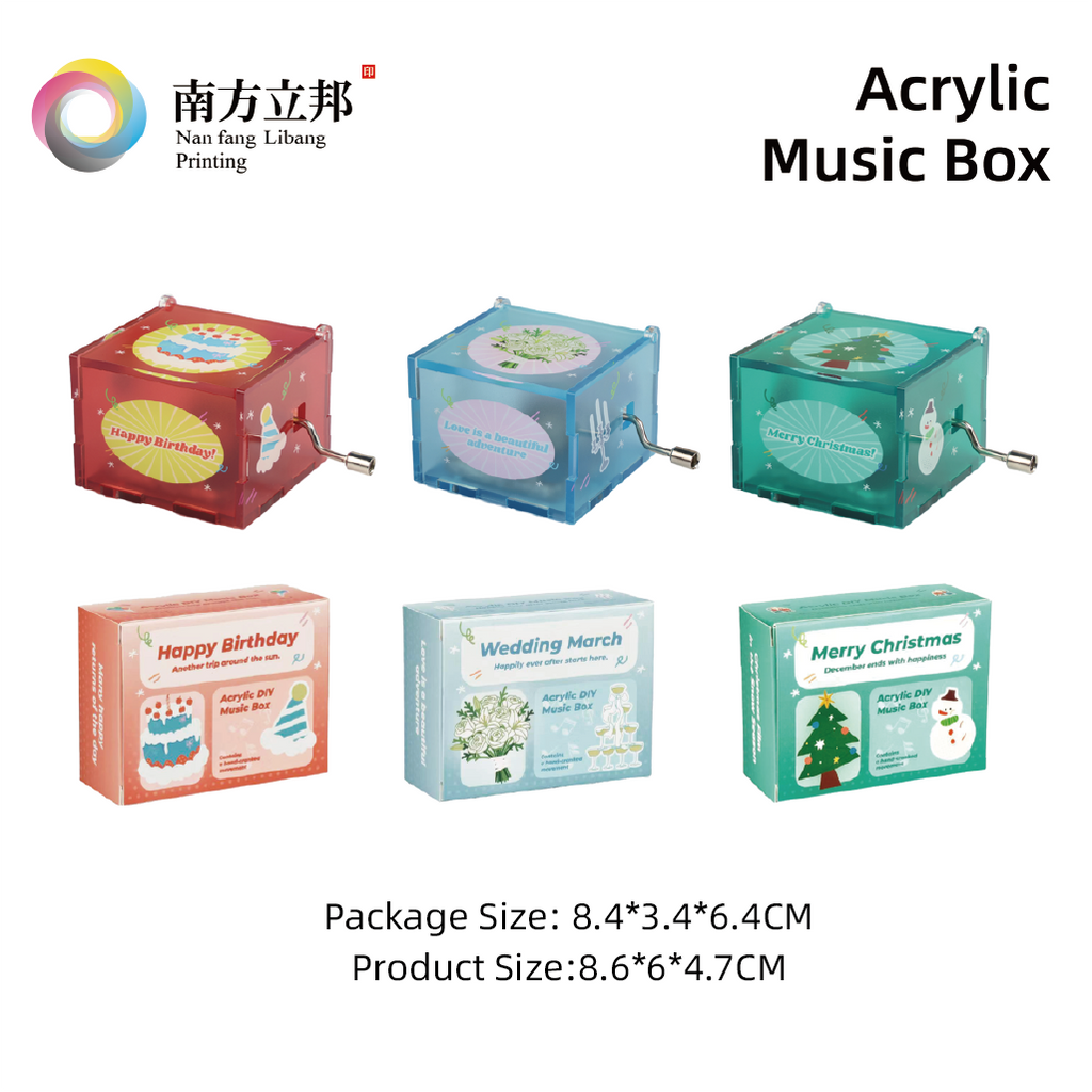 Acrylic Music Box - Festival
