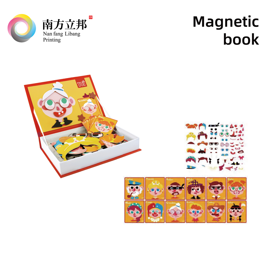 Magnetic book