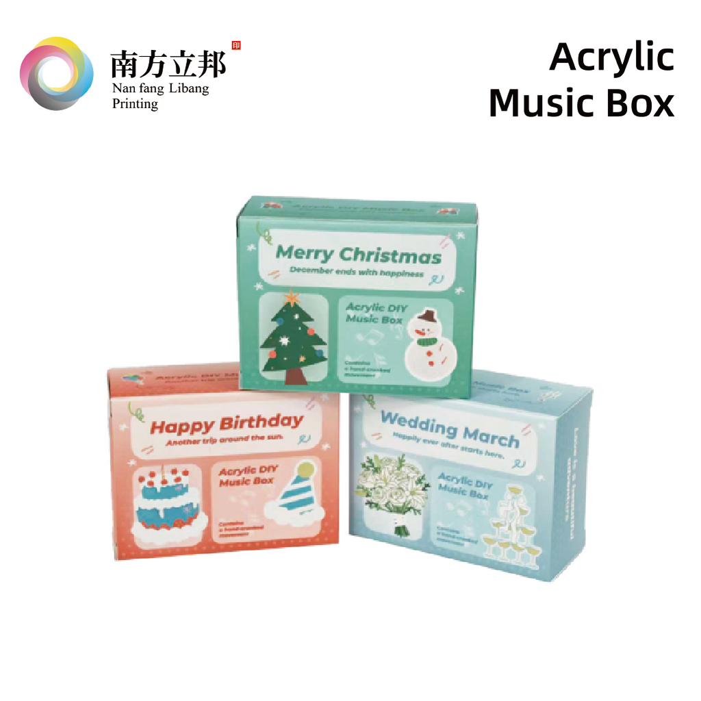 Acrylic Music Box - Festival