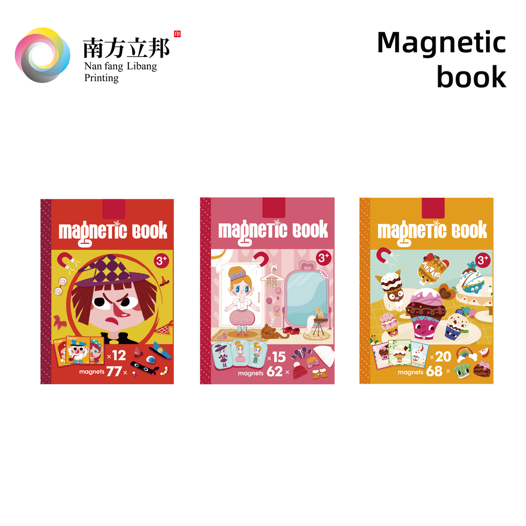 Magnetic book