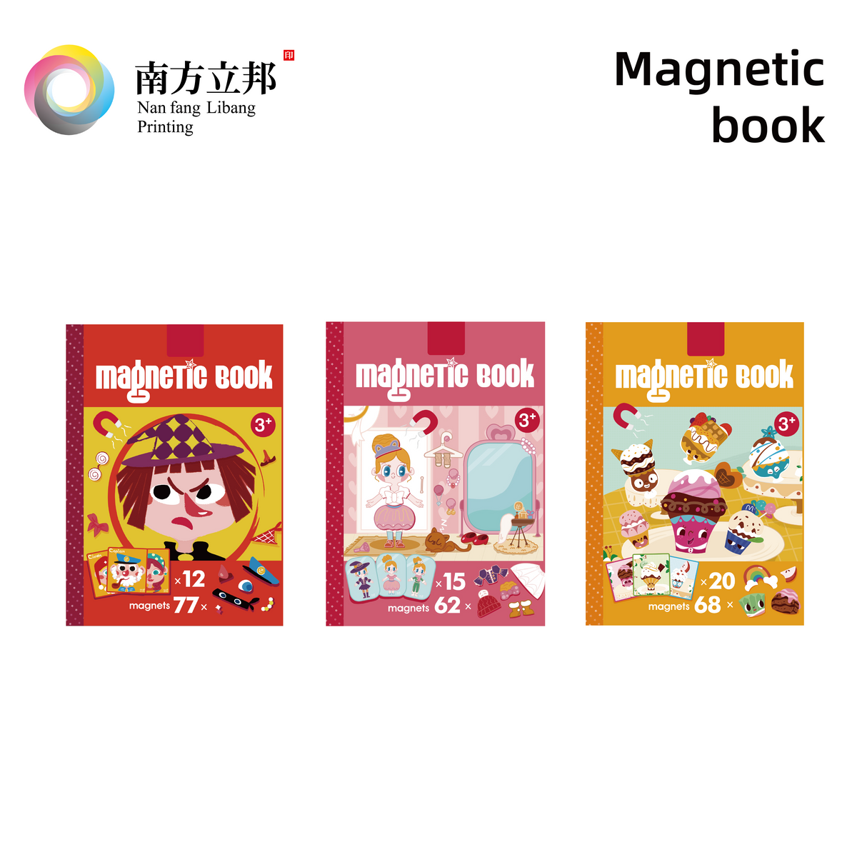 Magnetic book