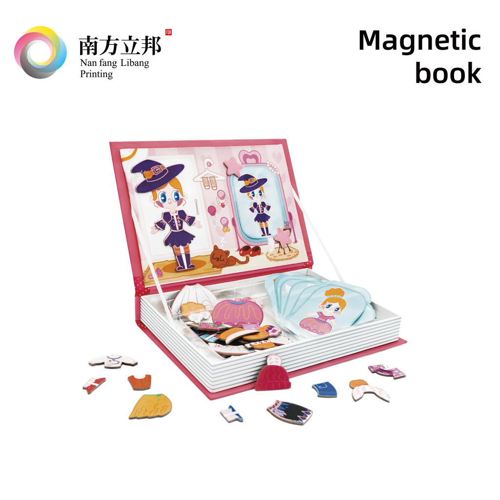 Magnetic book
