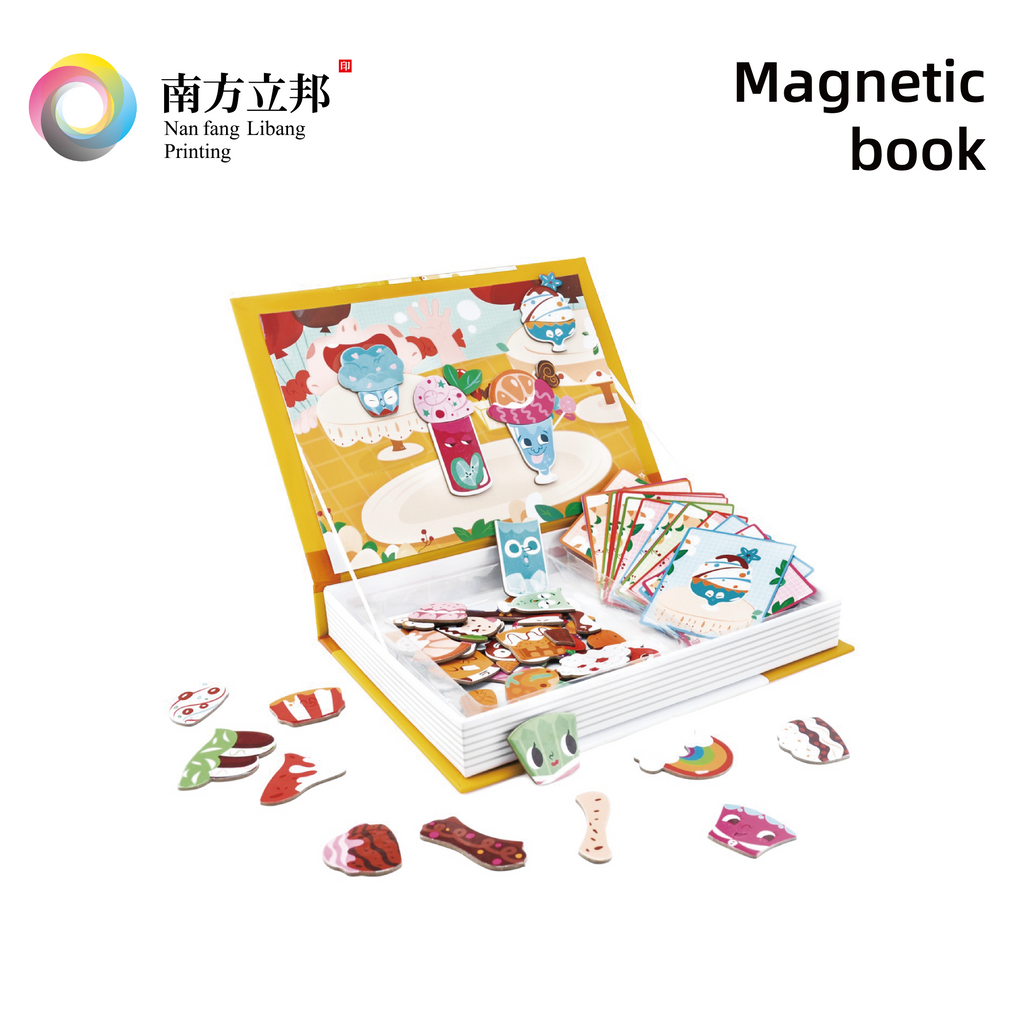Magnetic book