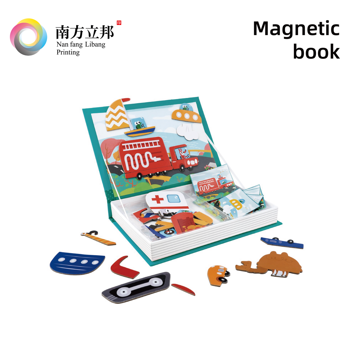 Magnetic book